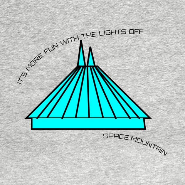 Lights Out Space Mountain by dgsanford1